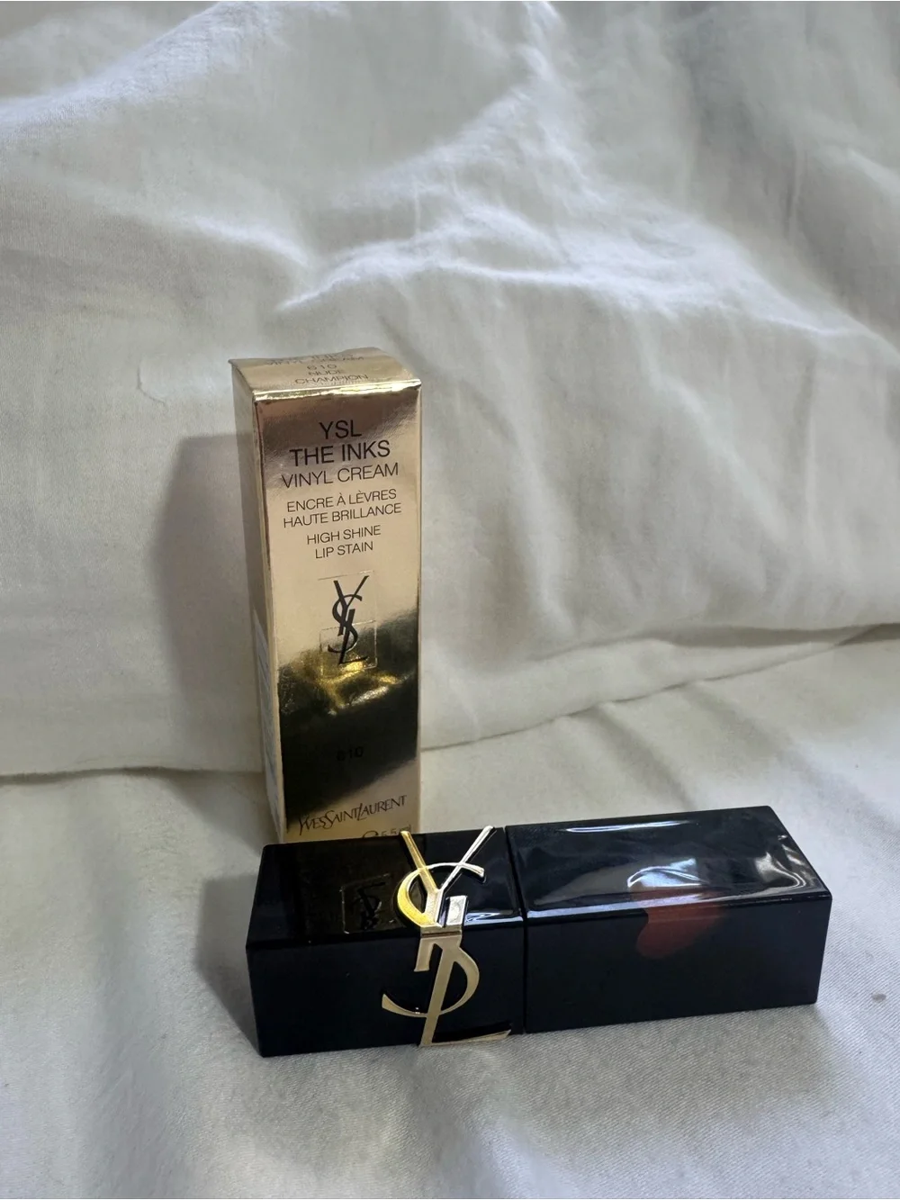 Yves Saint Laurent The Inks Vinyl Cream Lip Stain - Nude Champion